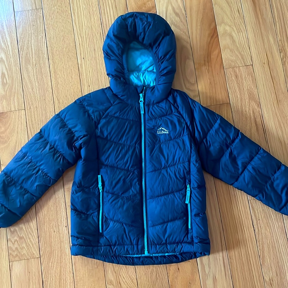 Llbean kids ultralight 650 down jacket